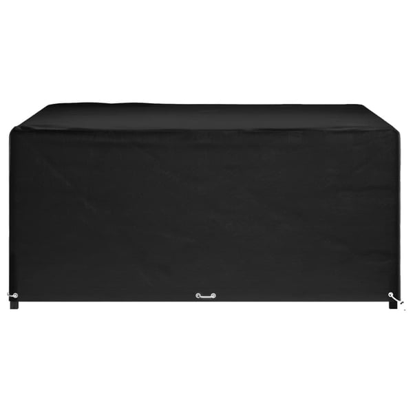 vidaXL Hagemøbeltrekk 16 maljer 300x300x75 cm firkantet