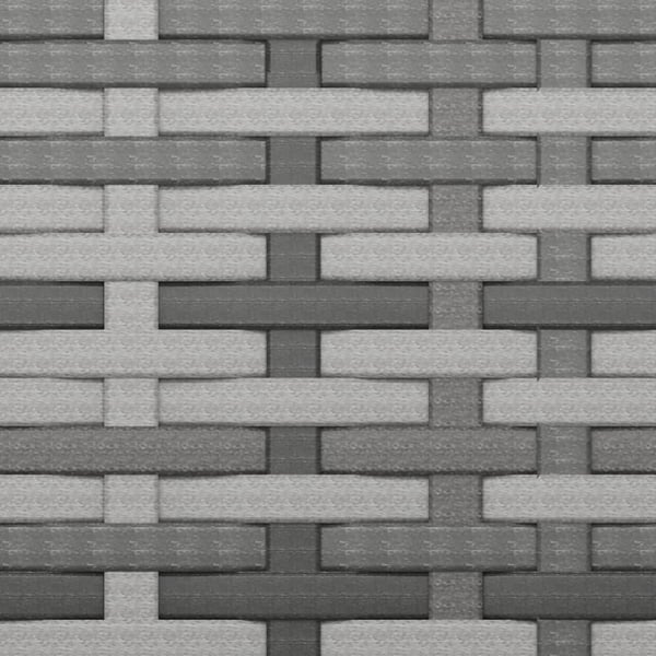 vidaXL midtermoduler til havesofa 2 stk. med hynder polyrattan grå