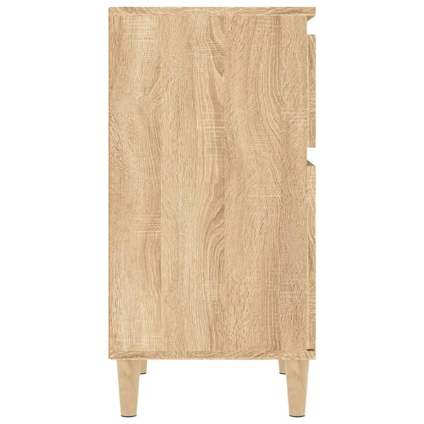 vidaXL Nattbord sonoma eik 40x35x70 cm