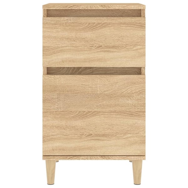 vidaXL Nattbord sonoma eik 40x35x70 cm
