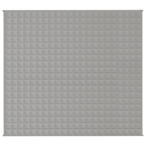 vidaXL Painopeitto harmaa 200x230 cm 13 kg kangas