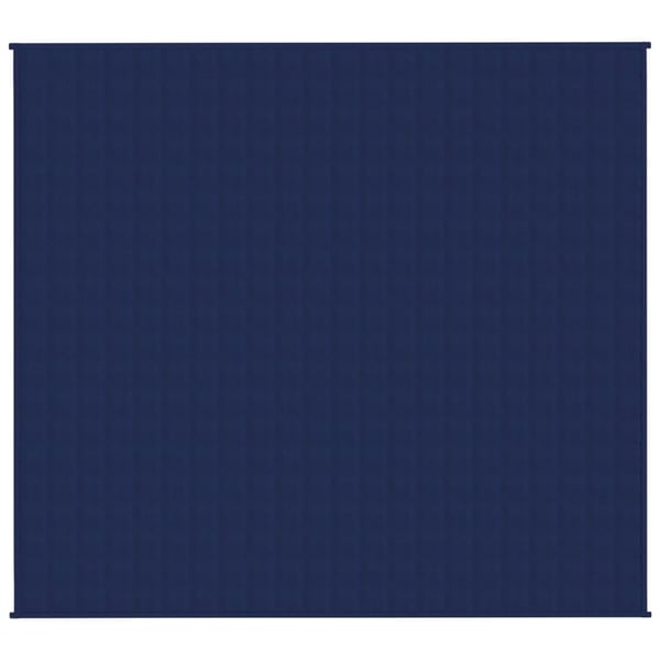 vidaXL Vektdyne blå 200x220 cm 13 kg stoff