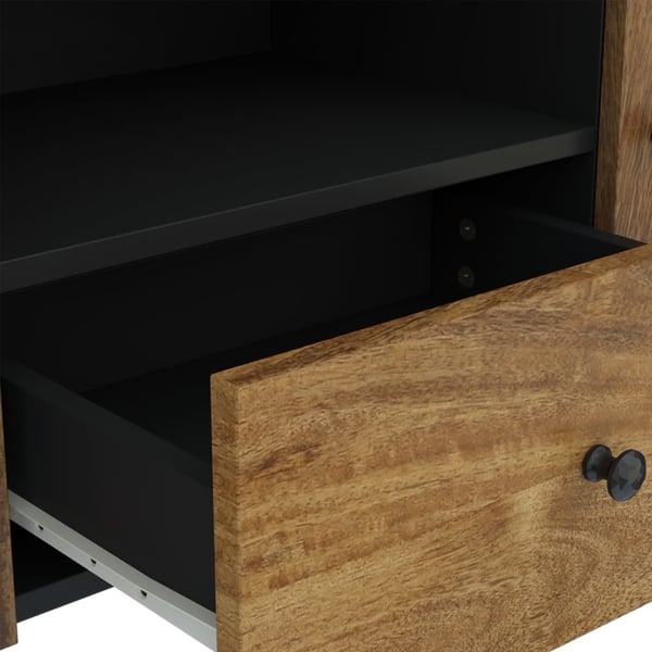 vidaXL TV-benk 105x33,5x46 cm heltre mango og konstruert tre