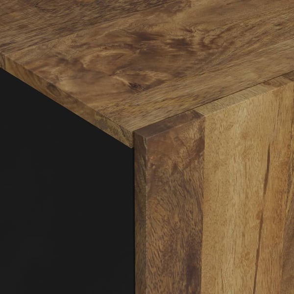 vidaXL TV-benk 105x33,5x46 cm heltre mango og konstruert tre