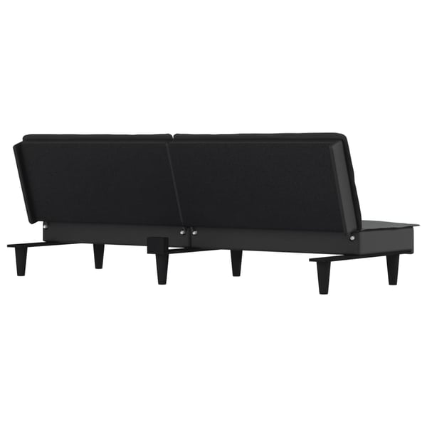 vidaXL sovesofa stof mørkegrå