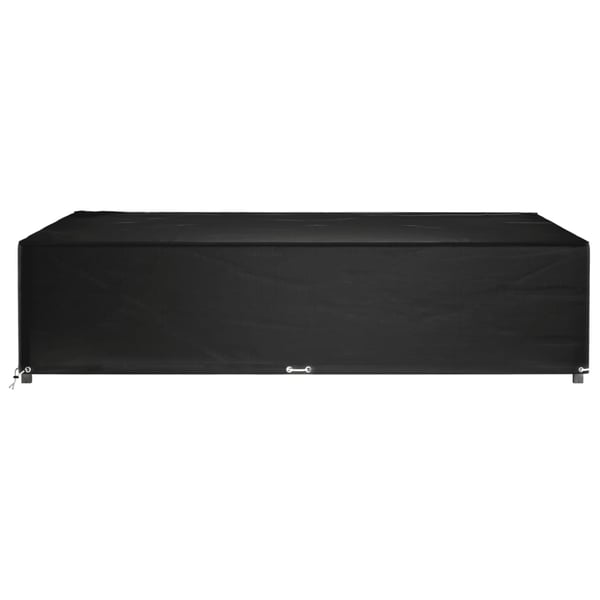 vidaXL havemøbelovertræk 240x240x55 cm 16 øjer firkantet