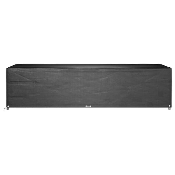 vidaXL Hagemøbeltrekk 2 stk 12 maljer 315x160x75 cm rektangulær