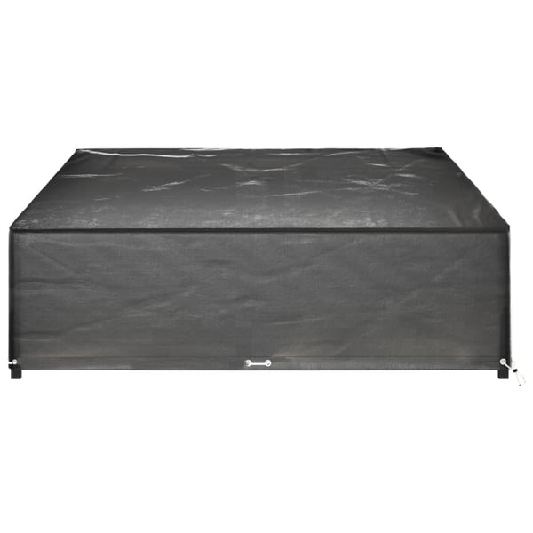 vidaXL Hagemøbeltrekk 2 stk 16 maljer 325x205x60 cm rektangulær