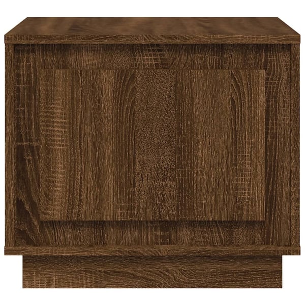 vidaXL Sohvapöytä ruskea tammi 51x50x44 cm tekninen puu