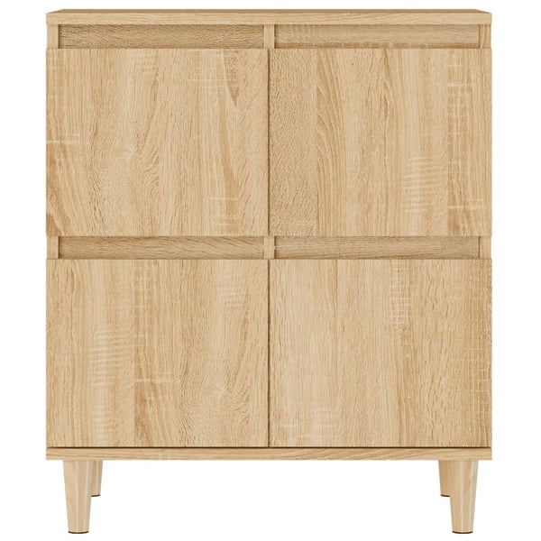 vidaXL Skjenker 2 stk sonoma eik 60x35x70 cm konstruert tre