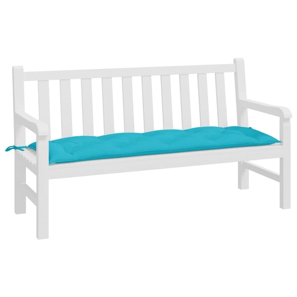 vidaXL hynde til havebænk 150x50x7 cm oxfordstof turkis