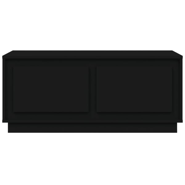 vidaXL sofabord 102x50x44 cm konstrueret træ sort