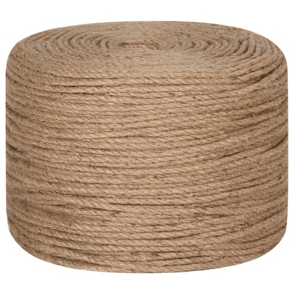 vidaXL Juterep 50 m lång 8 mm tjock