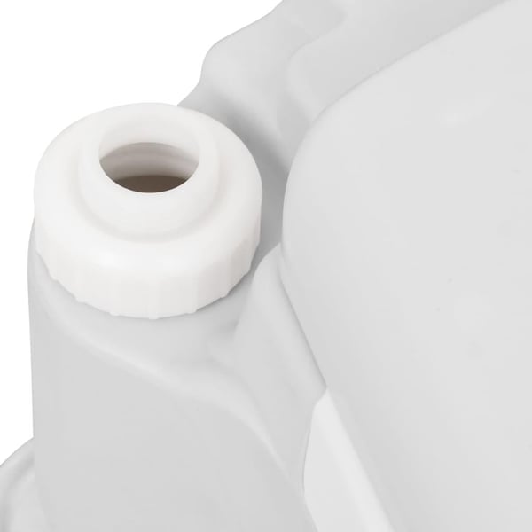 vidaXL Vanntank med hjul for camping 30 L grå