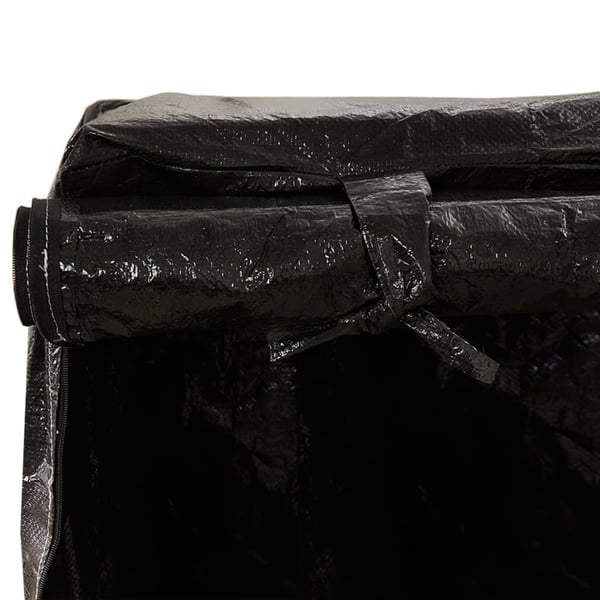 vidaXL Trekk til huskebenk 12 maljer 215x150x130/150 cm polyetylen
