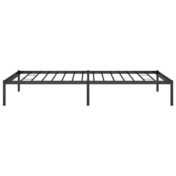 vidaXL Sengeramme i metall svart 100x200 cm