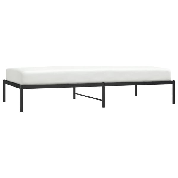 vidaXL Sengeramme i metall svart 100x200 cm