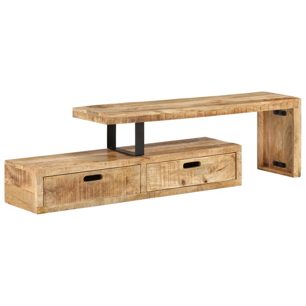 vidaXL TV-benk heltre mango