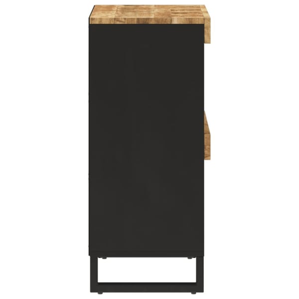 vidaXL Sideskap 60x33x75 cm heltre mango