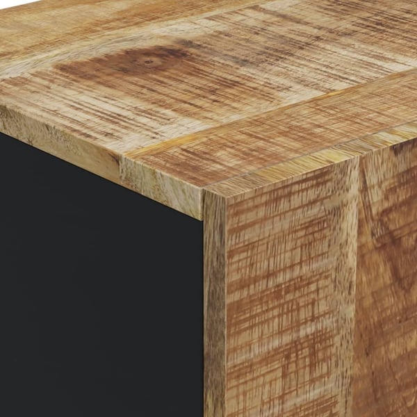 vidaXL Skjenk med dør 40x31x75 cm heltre mango