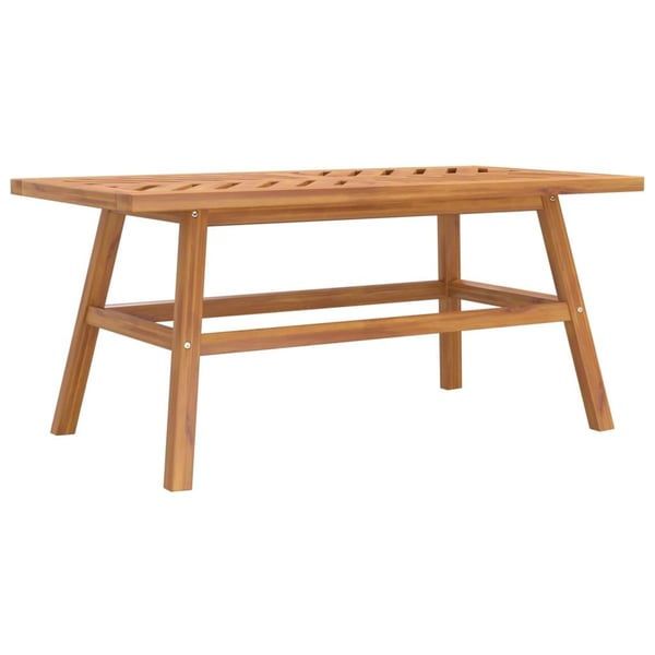 vidaXL sofabord 100x50x45 cm massivt akacietræ