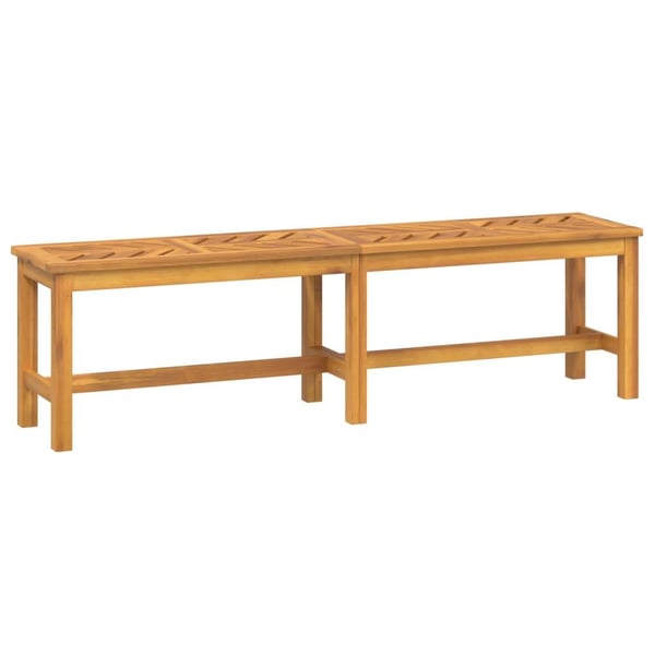 vidaXL Hagebenk 150 cm heltre akasie