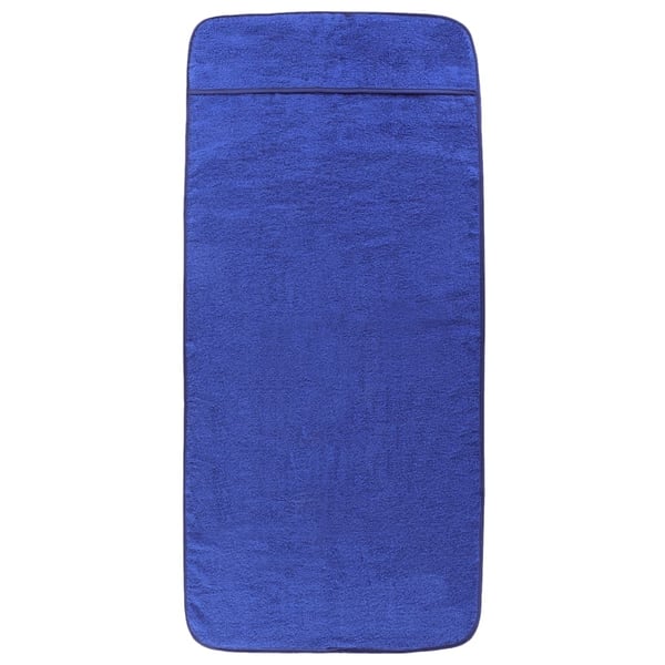 vidaXL Strandhåndklær 2 stk kongeblå 60x135 cm stoff 400 GSM