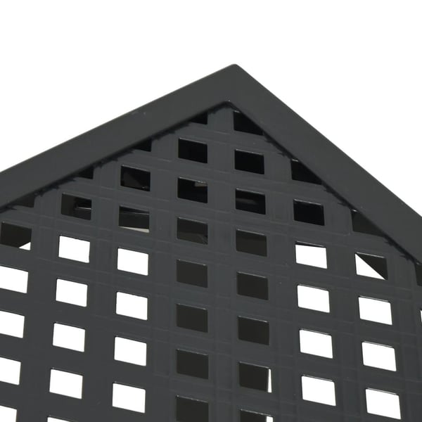 vidaXL Hagebord antrasitt 165x80x72 cm stål