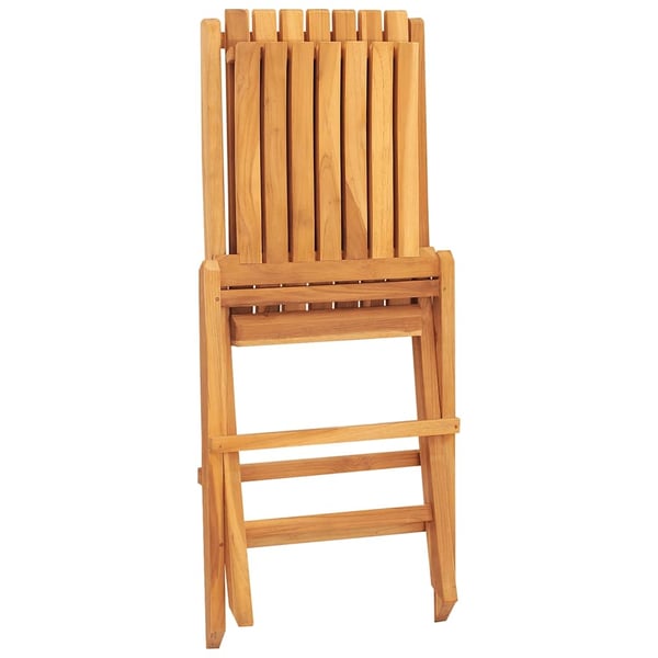 vidaXL havestole 2 stk. 47x47x89 cm foldbare massivt teaktræ