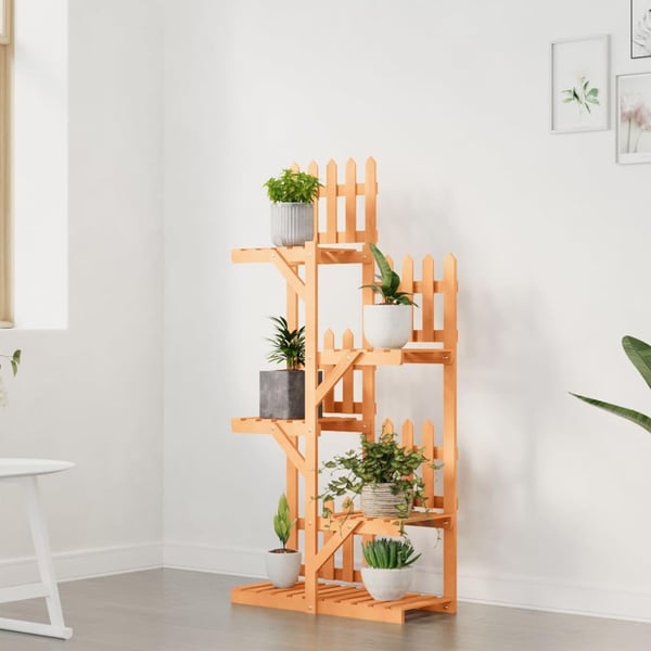 vidaXL Blomsterstativ 60x25x130 cm heltre gran