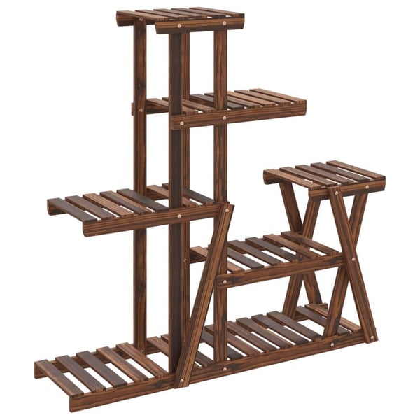 vidaXL blomsterstativ 95x25x96 cm massivt fyrretræ