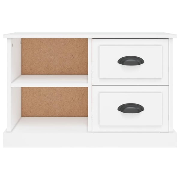 vidaXL tv-bord 73x35,5x47,5 cm konstrueret træ hvid