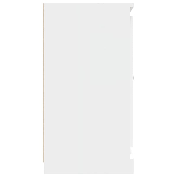 vidaXL Skjenk hvit 70x35,5x67,5 cm konstruert tre