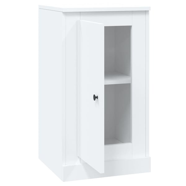 vidaXL Skjenk hvit 37,5x35,5x67,5 cm konstruert tre