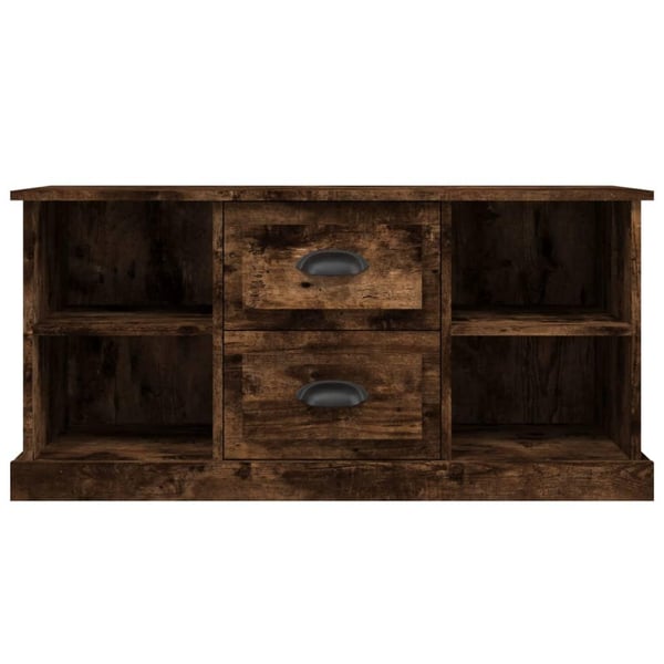 vidaXL TV-benk røkt eik 99,5x35,5x48 cm konstruert tre