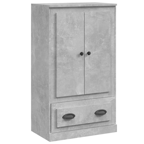 vidaXL Highboard betonggrå 60x35,5x103,5 cm konstruert tre