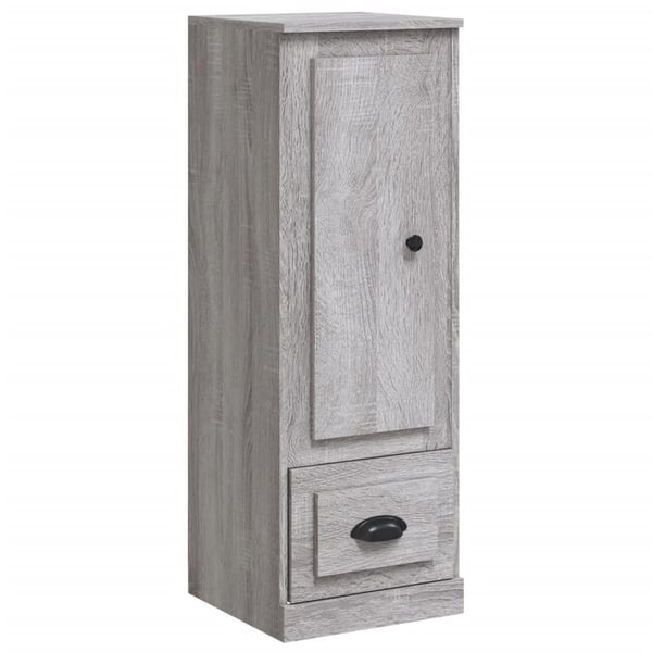 vidaXL Highboard grå sonoma 36x35,5x103,5 cm konstruert tre