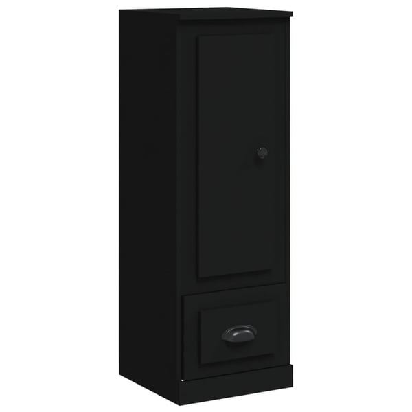 vidaXL Highboard svart 36x35,5x103,5 cm konstruert tre