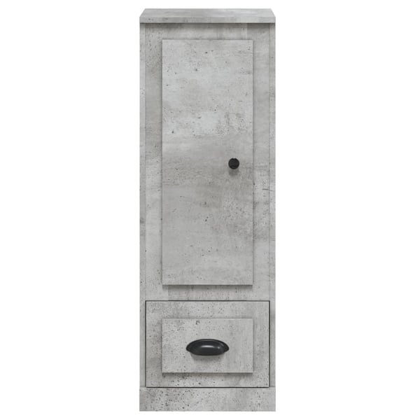 vidaXL Highboard betonggrå 36x35,5x103,5 cm konstruert tre