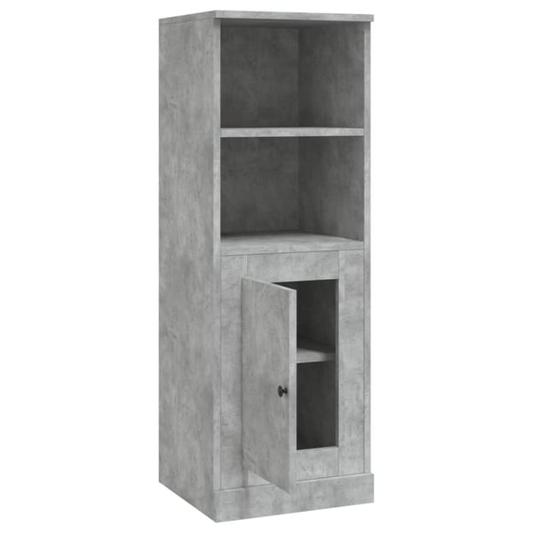 vidaXL Highboard betonggrå 36x35,5x103,5 cm konstruert tre