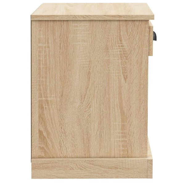 vidaXL Nattbord 2 stk sonoma eik 43x36x50 cm
