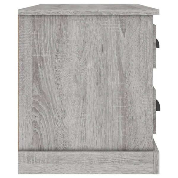 vidaXL Yöpöytä harmaa Sonoma 60x39x45 cm