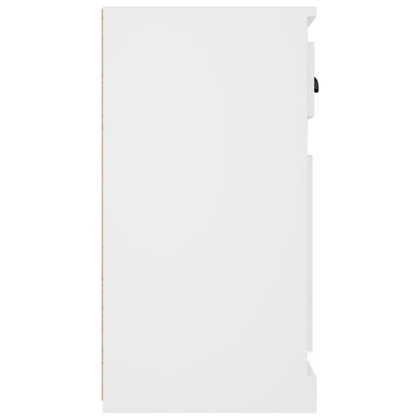 vidaXL Skjenk hvit 70x35,5x67,5 cm konstruert tre