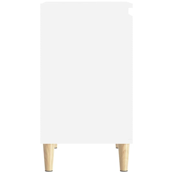vidaXL underskab til håndvask 58x33x60 cm konstrueret træ hvid