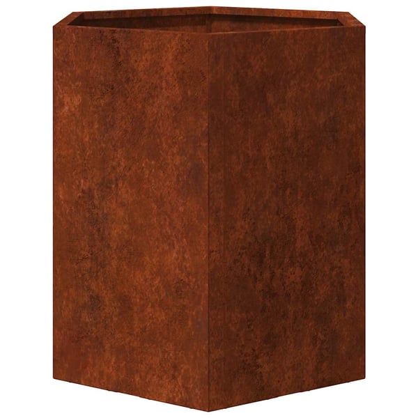 vidaXL Plantekasse rust 40x40x45 cm cortenstål
