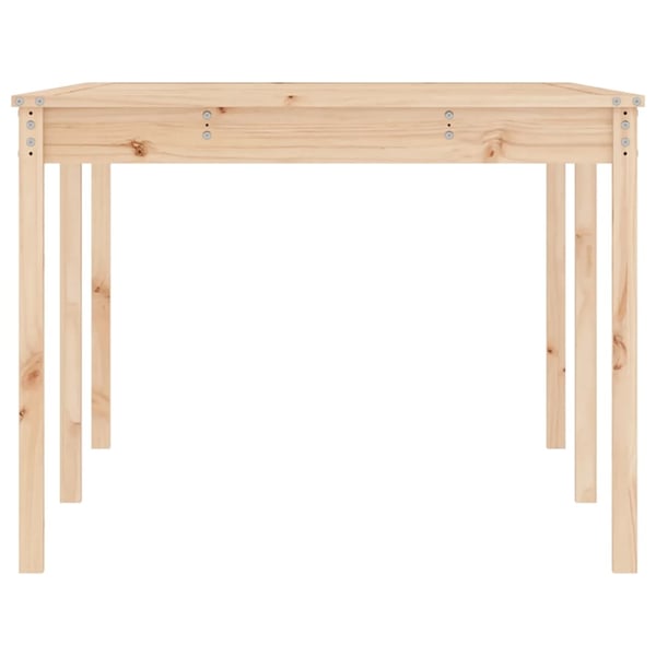 vidaXL Hagebord 203,5x100x76 cm heltre furu