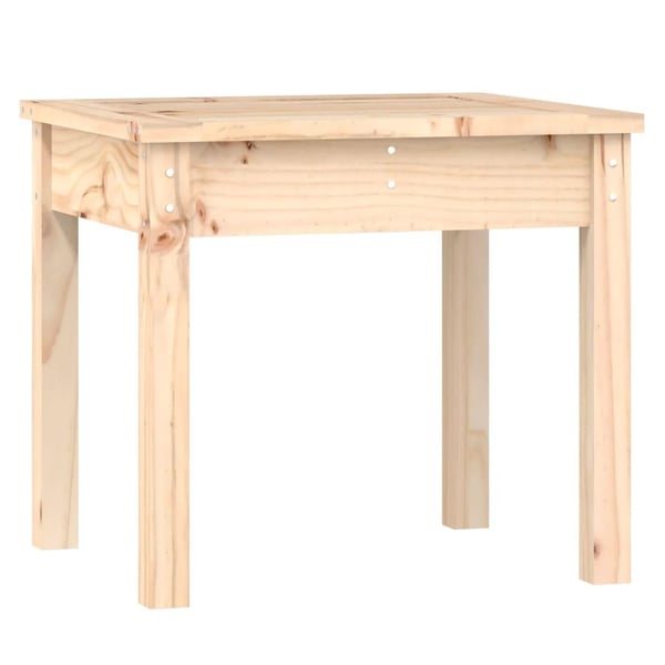 vidaXL havebænk 50x44x45 cm massivt fyrretræ