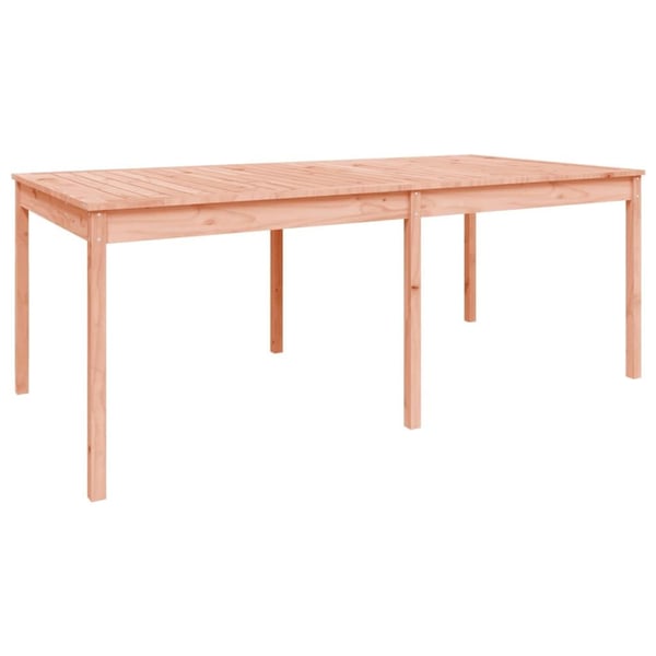 vidaXL Hagebord 203,5x100x76 cm heltre douglasgran