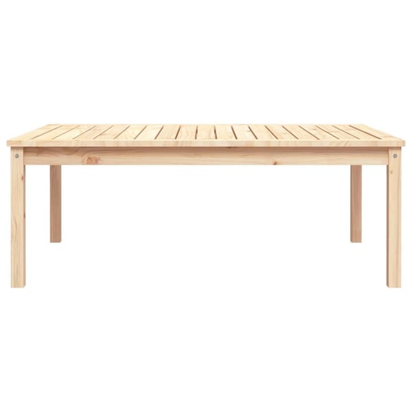 vidaXL Hagebord 121x82,5x45 cm heltre furu