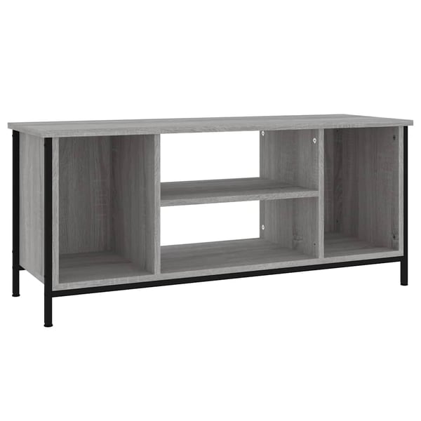 vidaXL TV-taso harmaa Sonoma 102x35x45 cm tekninen puu
